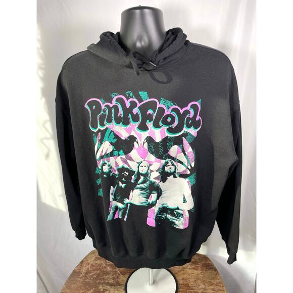 Pink Floyd Psychedelic Band Hoodie XXL Black - Picture 1 of 6